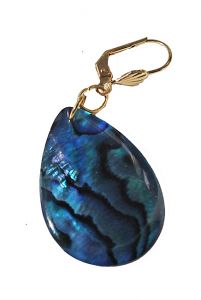 Hanger Abalone schelp 35x25mm