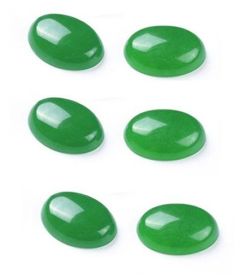Cabochon groene ovalen malaya jade 18x25mm