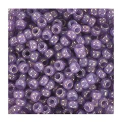 Rocailles 8/0 Miyuki ceylon translucent lavendel, 10 gram nr. 2377