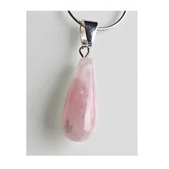 Hanger rozekwarts langwerpig, 25x10mm.