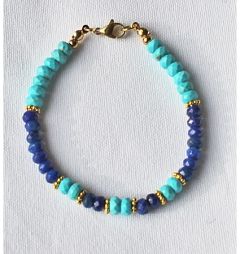 Armband Jaspis en Turkoois