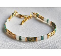 Armband Miyuki tila lichte picasso kleuren