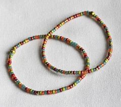 Armbandje 3mm Miyuki rocaille kralen, elegant fall mix met toevoeging