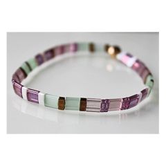 Armband Miyuki Tila zachte transparante kleuren