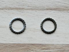 Tussenzetsel gesloten ring rvs 12mm