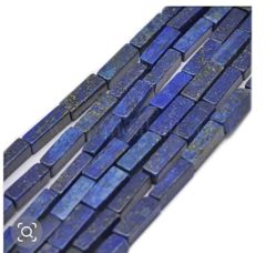 Lapis Lazuli kubuskralen 15x5x5mm, 4 kralen
