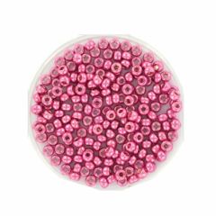 Rocailles 8/0 Miyuki duracoat galvanized hot pink, per 5 gram.  Kleurnr. 4210