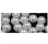 Acryl imitatie parel kralen wit met satijnglans 25mm. Per 5 stuks. 