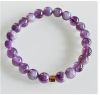 Armband Amethist 8mm kralen 18-19cm