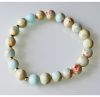 Armband Jaspis Aqua Terra 8mm kralen, 17cm-18cm
