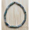 Armband Mosagaat ronde kolomkralen, 18cm