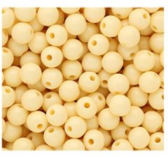 Acryl kralen DQ 12mm glanzend pastel geel, 10 stuks