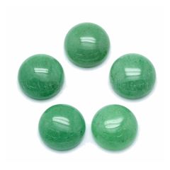 Cabochon / plaksteen Aventurijn groen 10mm. Per stuk.