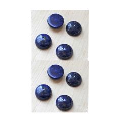 Cabochon Lapis Lazuli 6mm. Per stuk.