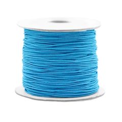 Elastisch draad aqua blauw 0,8mm per 5 meter