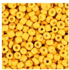 Rocailles Freesia geel 12/0, per 10 gram