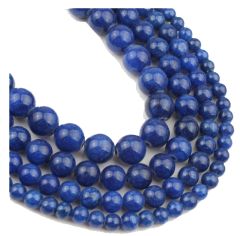 Snoer Jade blauw 8mm