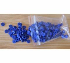 Zakje Katsuki of polymeer navyblauwe klei kralen 6mm