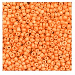 Rocailles goudsbloem oranje 12/0. Per 10 gram.