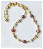Ketting glasparels en lampwork kralen