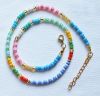 Ketting 4mm veelkleurige Miyuki kralen