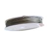 Draad Tiger tail rvs metaal 0,35mm dik met coating, 50m. 